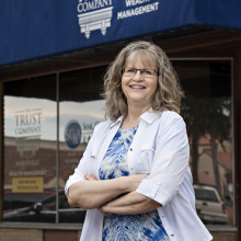 Kathy Weyer of The Trust Company, Marysville KS